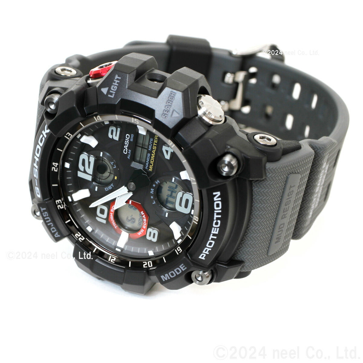 G-SHOCK 電波 ソーラー 電波時計 カシオ Gショック マッドマスター MUDMASTER 腕時計 メンズ MASTER OF G GWG-100-1A8JF