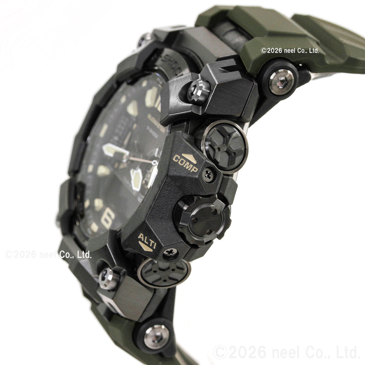 G-SHOCK ジーショック 電波 ソーラー 電波時計 カシオ Gショック CASIO マッドマスター MUDMASTER アナデジ 腕時計 MASTER OF G GWG-B1000-1A3JF【2026 新作】