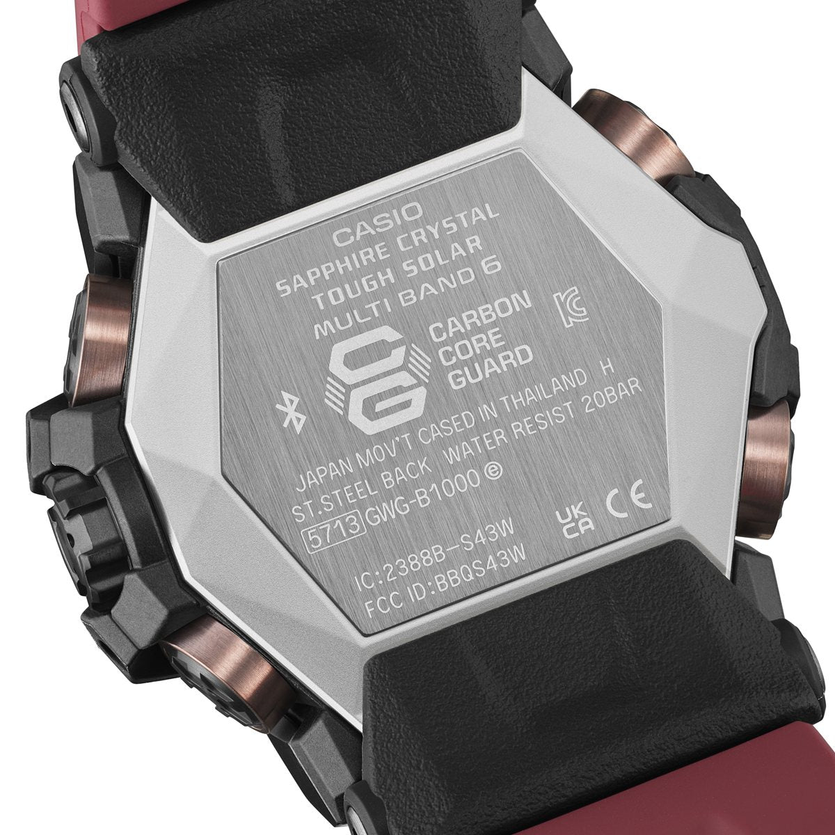 G-SHOCK 電波 ソーラー 電波時計 カシオ Gショック マッドマスター MUDMASTER 腕時計 メンズ MASTER OF G GWG-B1000-1A4JF