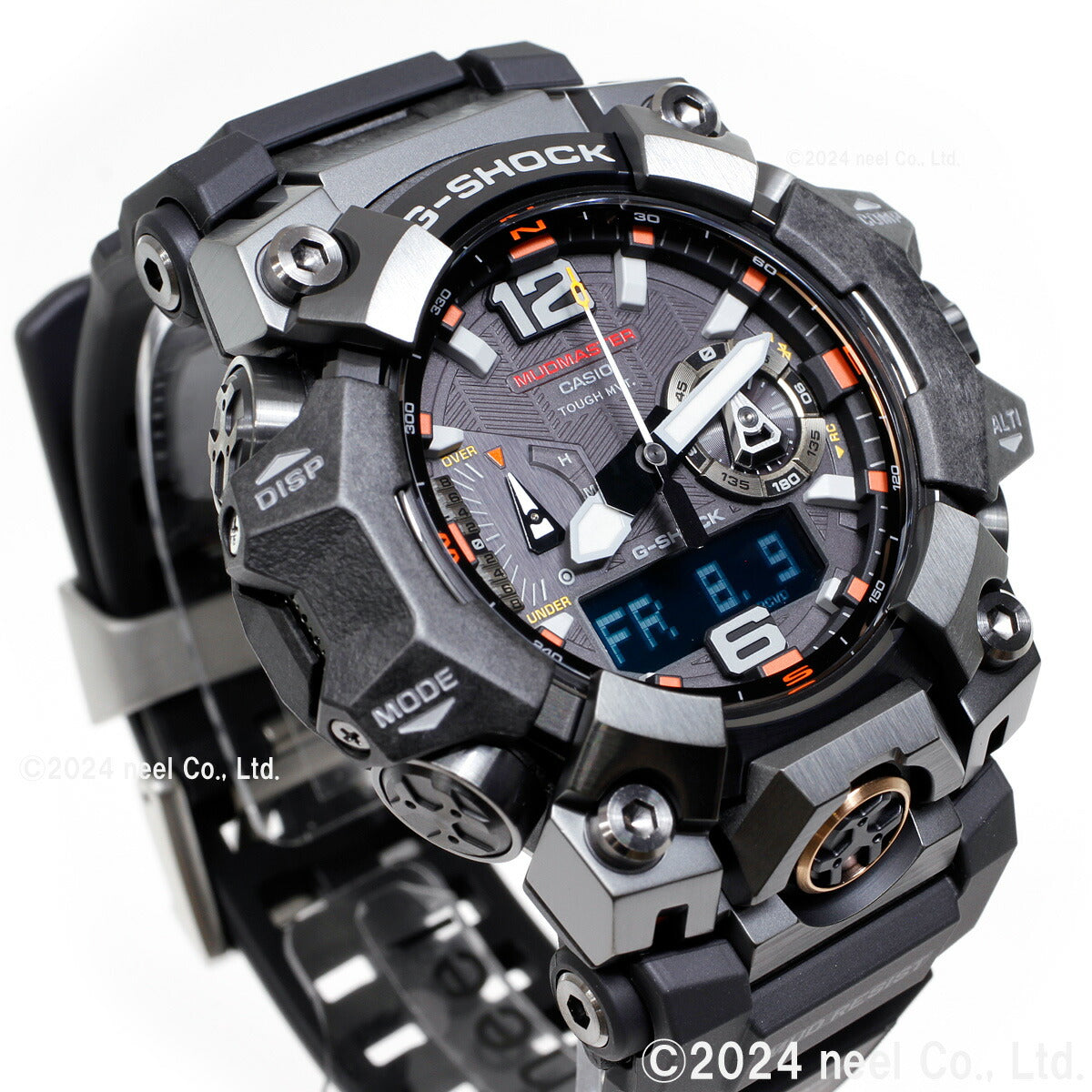 G-SHOCK 電波 ソーラー 電波時計 カシオ Gショック マッドマスター MUDMASTER CASIO 腕時計 メンズ MASTER OF G GWG-B1000EC-1AJF【2024 新作】