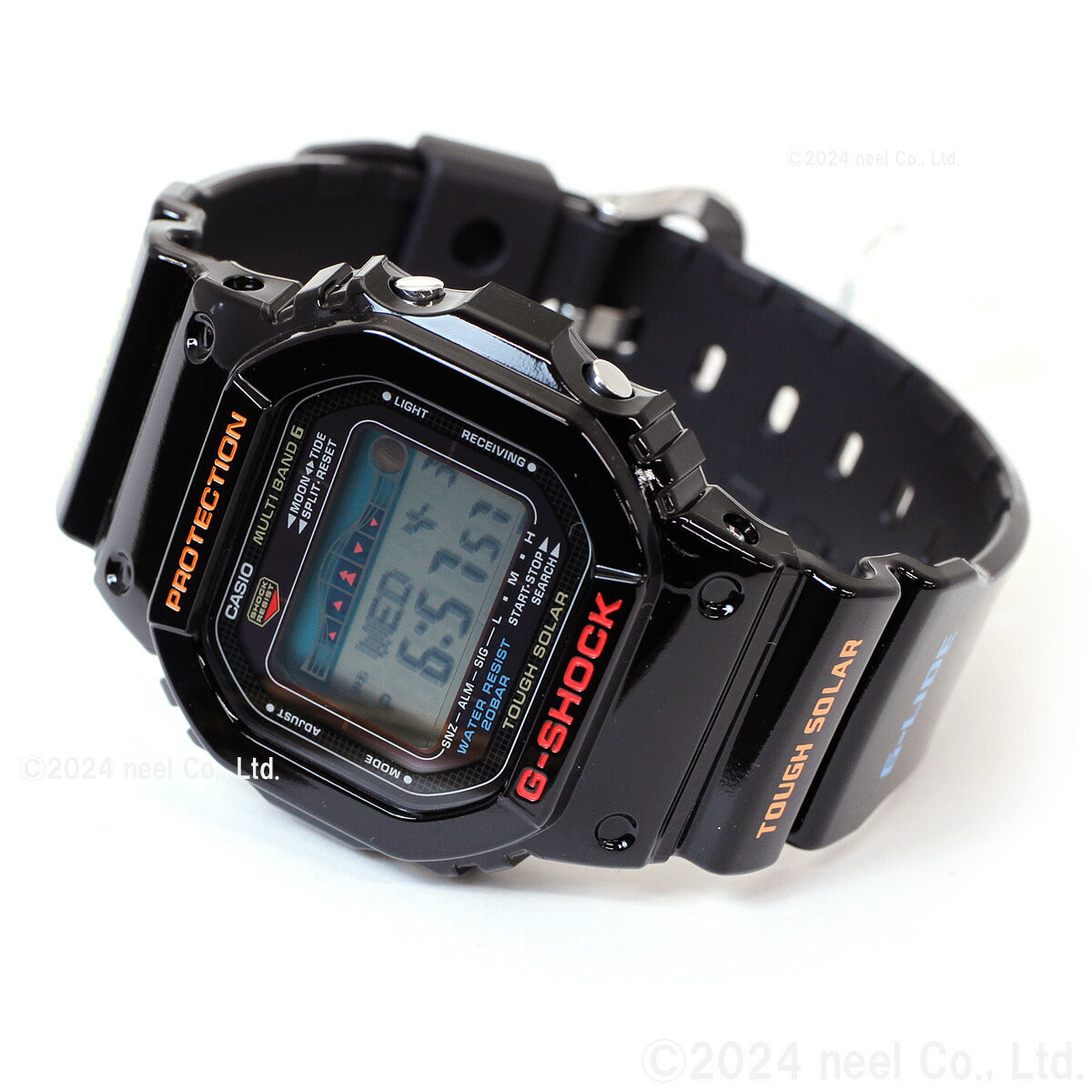 G-SHOCK 電波 ソーラー 電波時計 ブラック カシオ Gショック G-LIDE 腕時計 メンズ GWX-5600-1JF