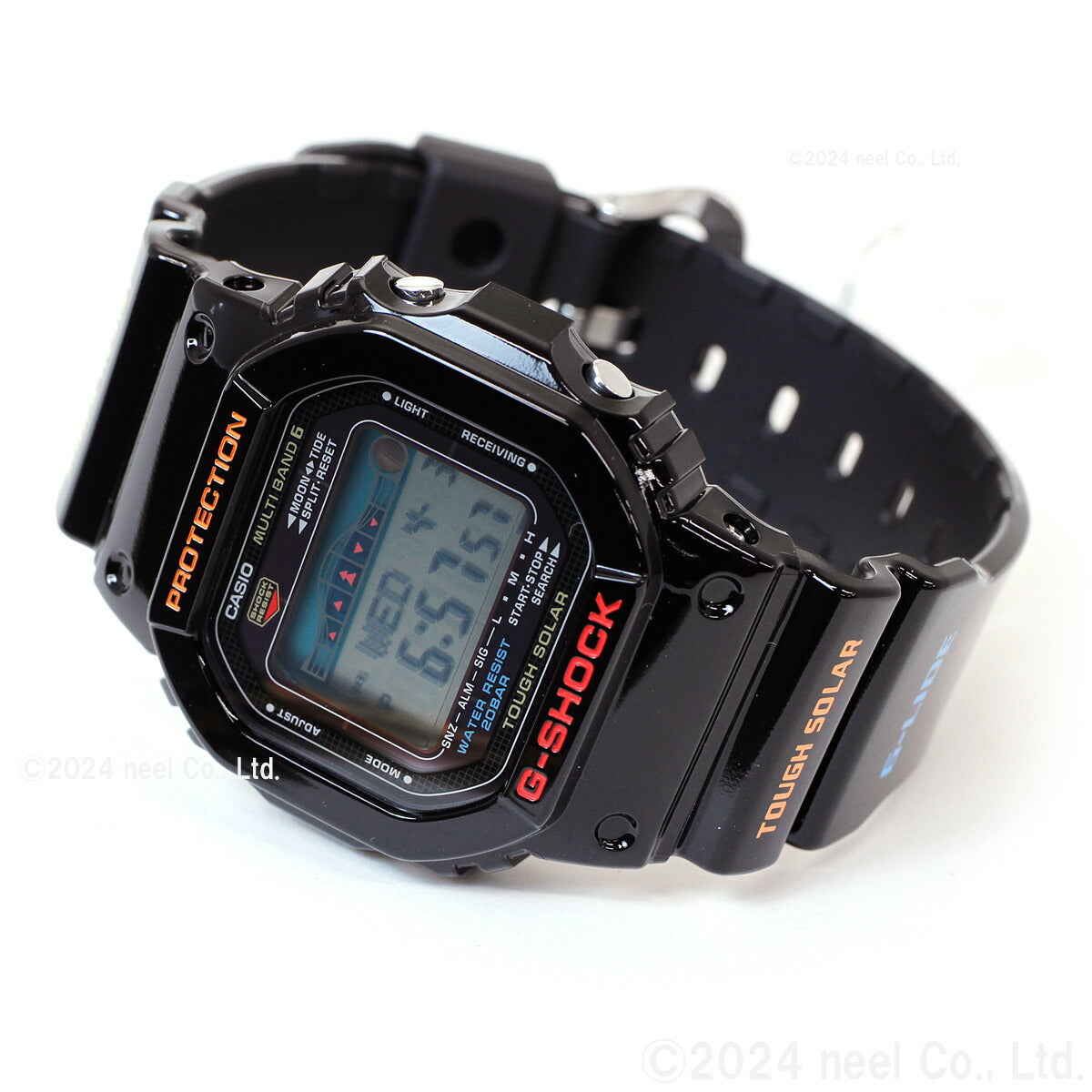 G-SHOCK 電波 ソーラー 電波時計 ブラック カシオ Gショック G-LIDE 腕時計 メンズ GWX-5600-1JF – neel  selectshop