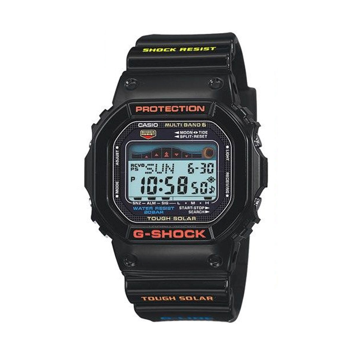 G-SHOCK 電波 ソーラー 電波時計 ブラック カシオ Gショック G-LIDE 腕時計 メンズ GWX-5600-1JF