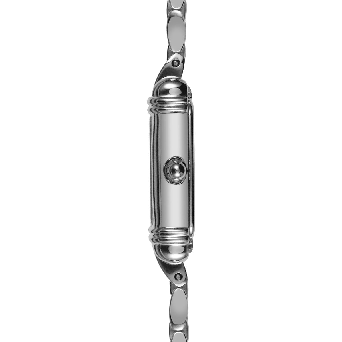 エルブラン HERBELIN アールデコ ミニ ARTDECO MINI 17.8mm×19.4mm 腕時計 レディース クオーツ H17438AP08B スクエア メタルベルト ローマ数字 シルバー【60回分割手数料無料！】