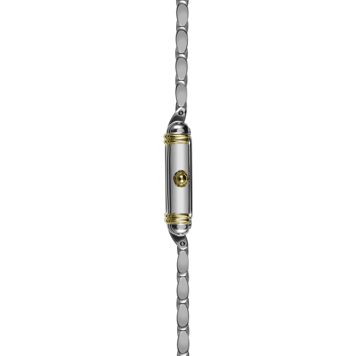エルブラン HERBELIN アールデコ ミニ ARTDECO MINI 17.8mm×19.4mm 腕時計 レディース クオーツ H17438BT22 スクエア メタルベルト アラビア数字 コンビ【60回分割手数料無料！】