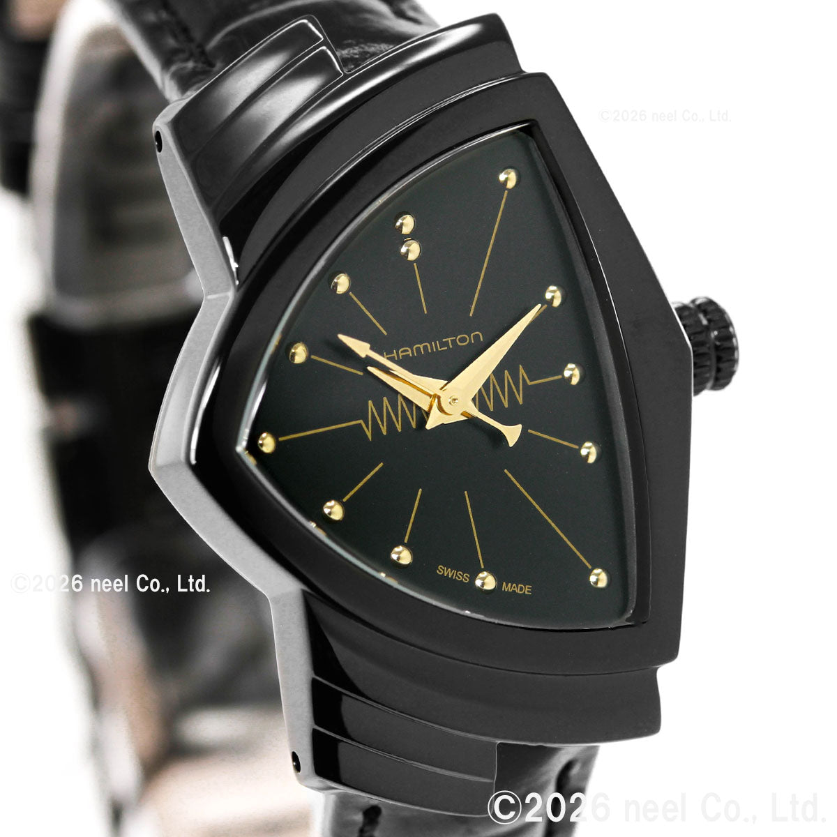 ハミルトン HAMILTON ベンチュラ S クォーツ H24201730 腕時計 レディース VENTURA S QUARTZ【正規品】【60回分割手数料無料！】