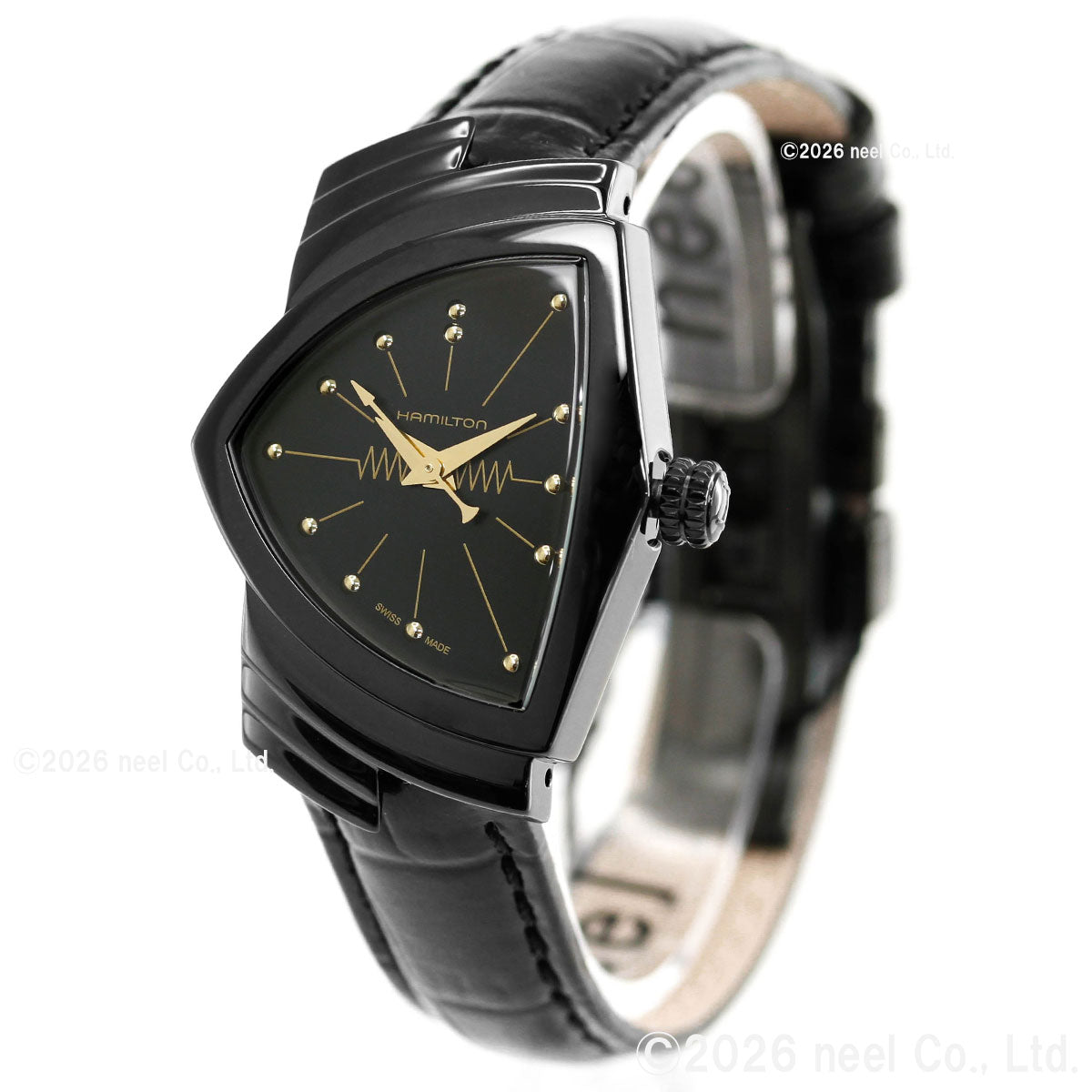 ハミルトン HAMILTON ベンチュラ S クォーツ H24201730 腕時計 レディース VENTURA S QUARTZ【正規品】【60回分割手数料無料！】