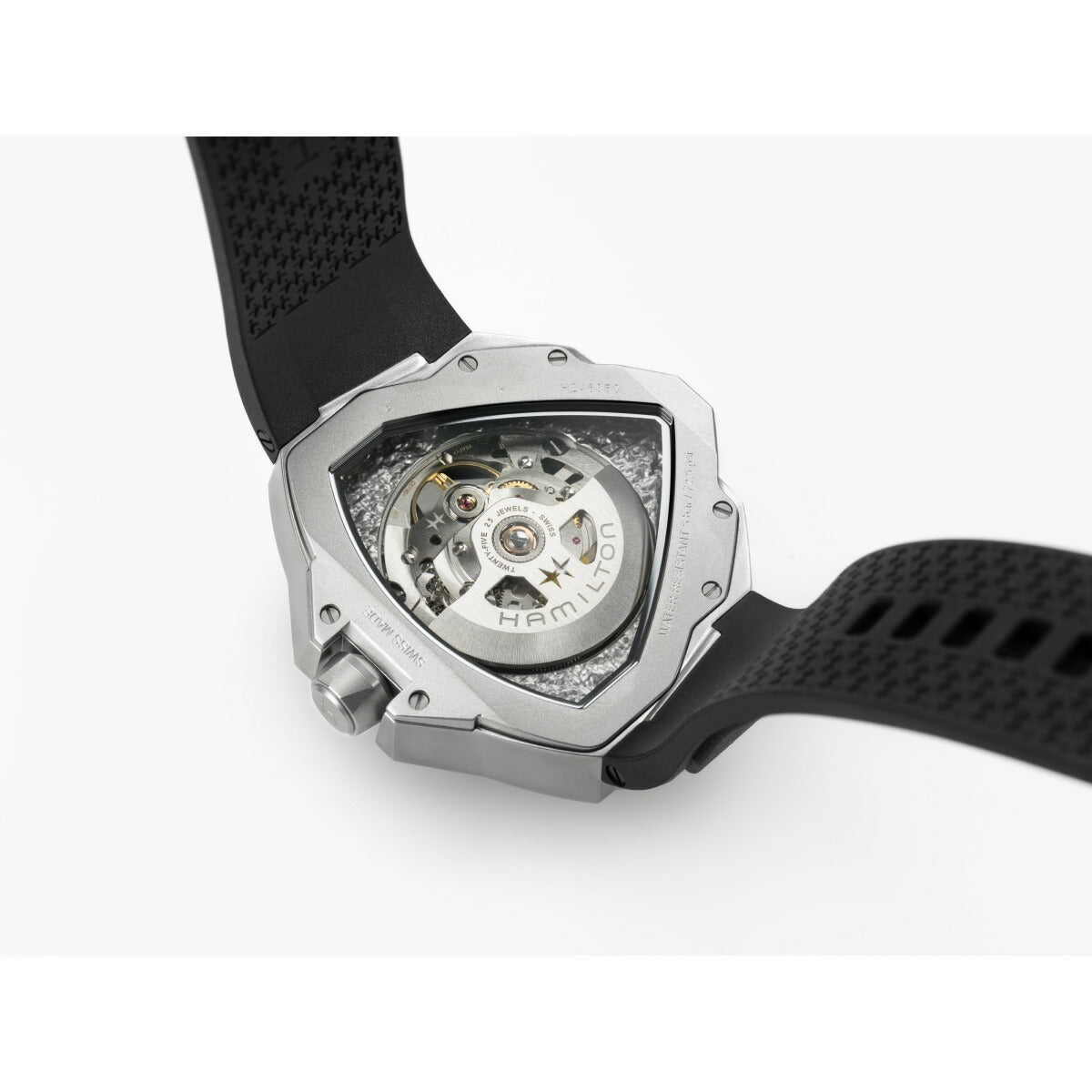 ハミルトン HAMILTON ベンチュラ エッジ スケルトン H24635330 腕時計 メンズ 自動巻き VENTURA EDGE SKELETON【2025 新作】【正規品】【60回分割手数料無料！】