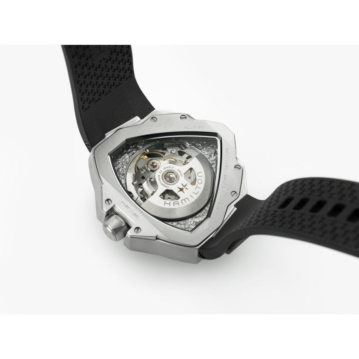 ハミルトン HAMILTON ベンチュラ エッジ スケルトン H24635330 腕時計 メンズ 自動巻き VENTURA EDGE SKELETON【2025 新作】【正規品】【60回分割手数料無料！】