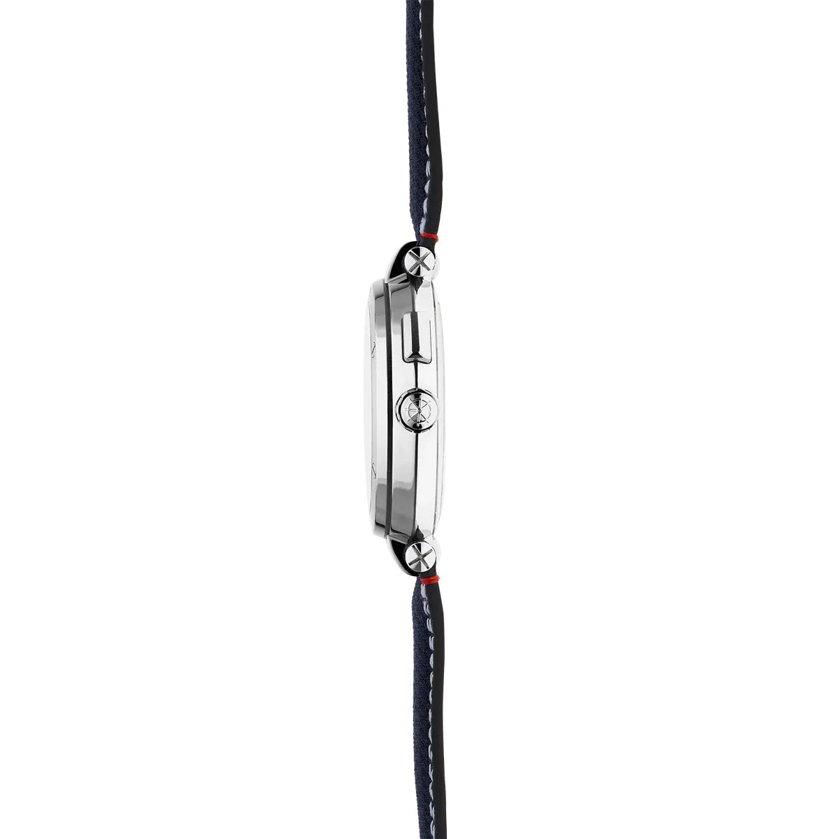 エルブラン HERBELIN ニューポート NEWPORT 43mm 腕時計 メンズ クオーツ H24688A15 ラウンド 革ベルト ネイビー マレオグラフ 35周年記念【60回分割手数料無料！】