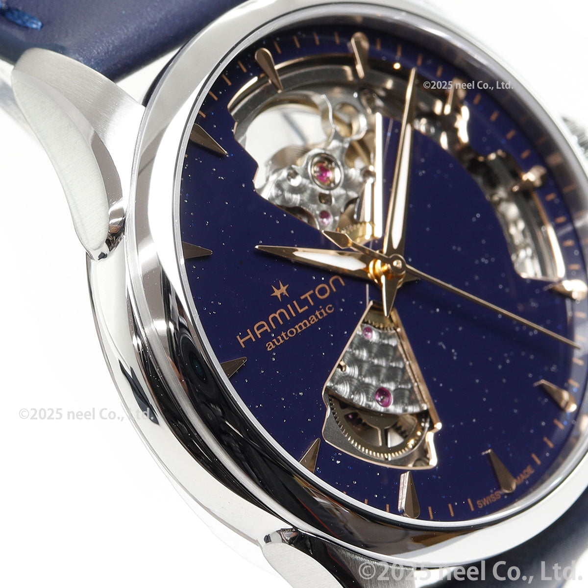 ハミルトン HAMILTON ジャズマスター オープン ハート レディ オート H32215642 腕時計  自動巻き JAZZMASTER OPEN HEART LADY AUTO【2025 新作】【正規品】【60回分割手数料無料！】
