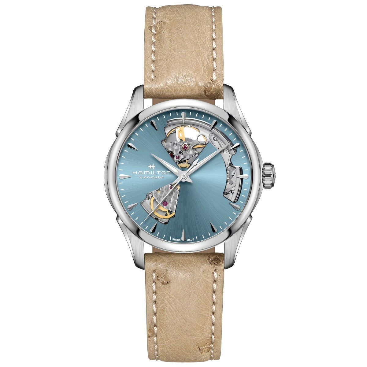 ハミルトン HAMILTON ジャズマスター オープンハート レディ オート H32215840 腕時計 レディース 自動巻き JAZZMASTER【正規品】【60回分割手数料無料！】