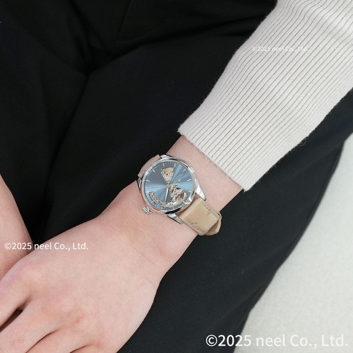 ハミルトン HAMILTON ジャズマスター オープンハート レディ オート H32215840 腕時計 レディース 自動巻き JAZZMASTER【正規品】【60回分割手数料無料！】