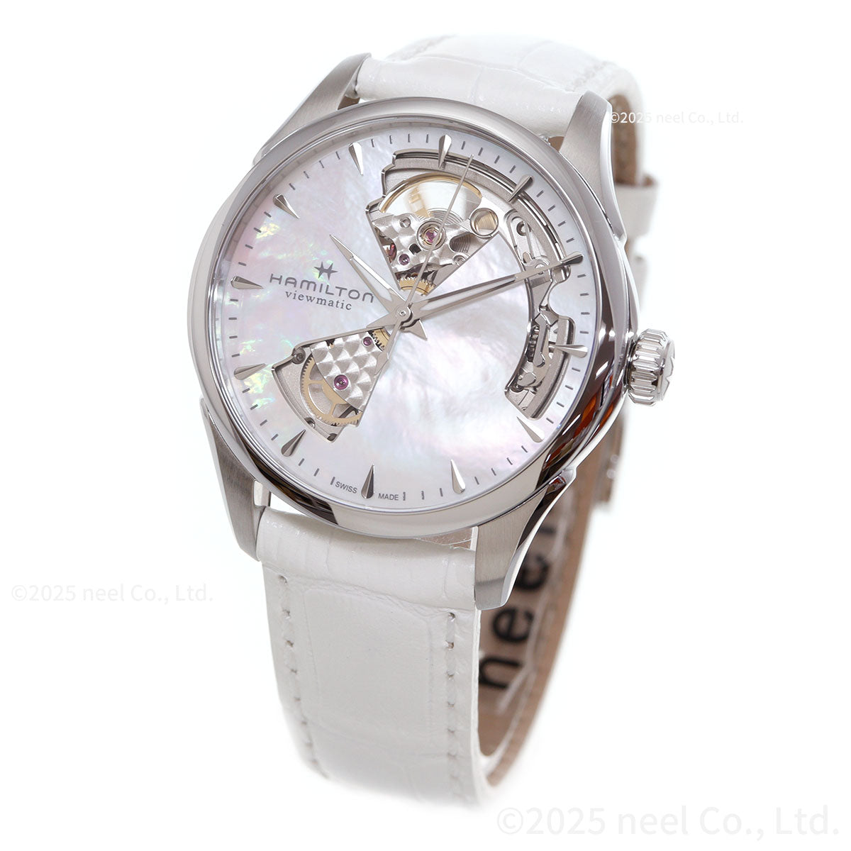 ハミルトン HAMILTON ジャズマスター オープンハート レディ オート H32215890 腕時計 レディース 自動巻き JAZZMASTER【正規品】【60回分割手数料無料！】