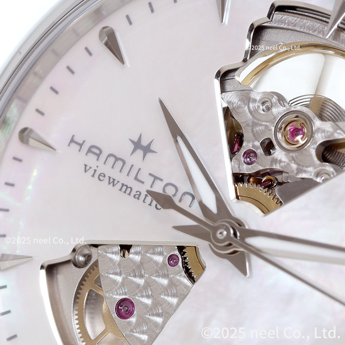 ハミルトン HAMILTON ジャズマスター オープンハート レディ オート H32215890 腕時計 レディース 自動巻き JAZZMASTER【正規品】【60回分割手数料無料！】