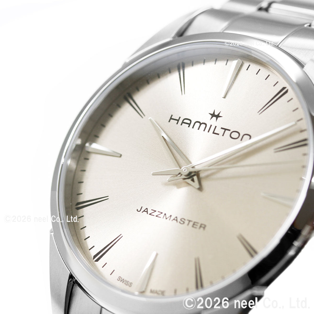 ハミルトン HAMILTON ジャズマスター クォーツ 40mm H32461121 腕時計 メンズ JAZZMASTER QUARTZ【2026 新作】【正規品】【60回分割手数料無料！】
