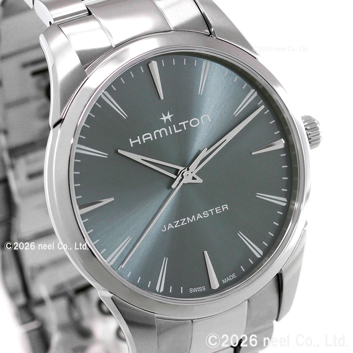 ハミルトン HAMILTON ジャズマスター クォーツ 40mm H32461141 腕時計 メンズ JAZZMASTER QUARTZ【2026 新作】【正規品】【60回分割手数料無料！】