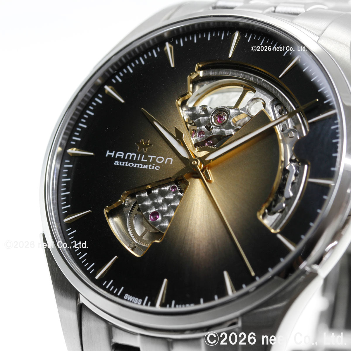 ハミルトン HAMILTON ジャズマスター オープンハート オート 40mm H32675101 腕時計 メンズ 自動巻き JAZZMASTER【2026 新作】【正規品】【60回分割手数料無料！】