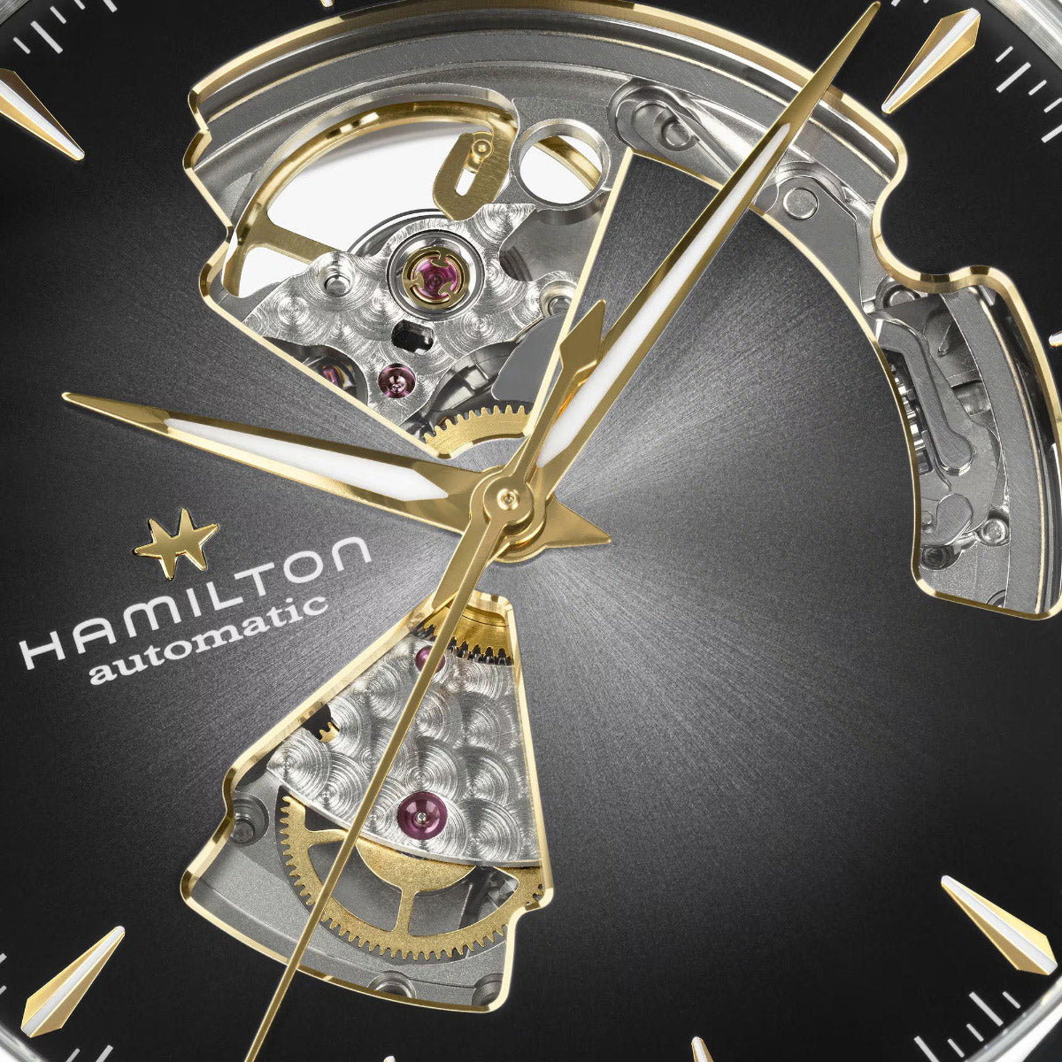 ハミルトン HAMILTON ジャズマスター オープンハート オート 40mm H32675181 腕時計 メンズ 自動巻き JAZZMASTER【2026 新作】【正規品】【60回分割手数料無料！】