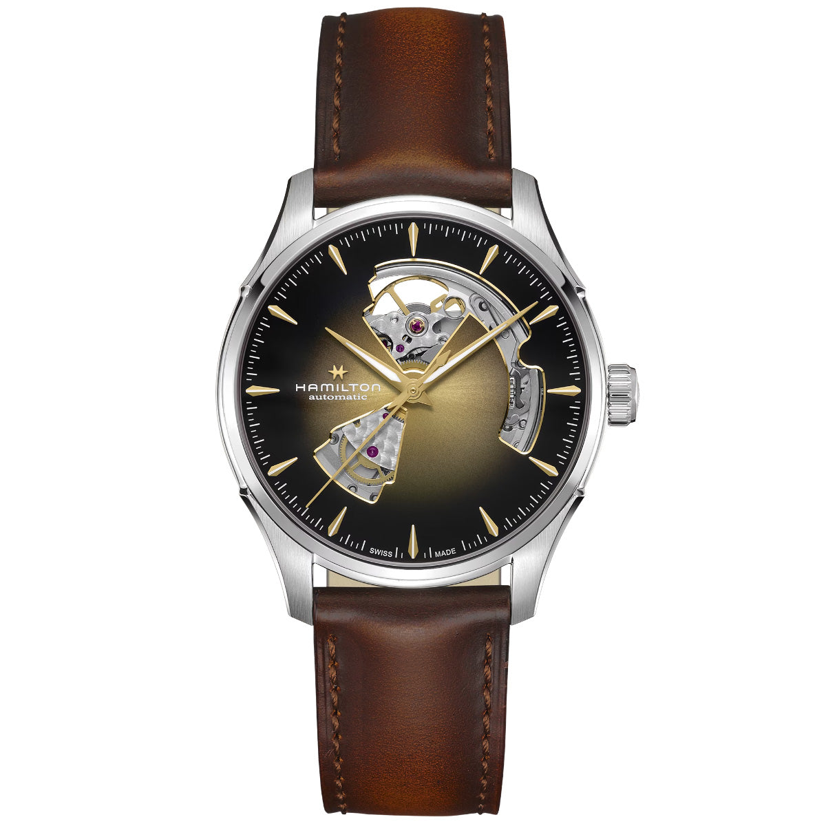 ハミルトン HAMILTON ジャズマスター オープン ハート オート 40mm H32675501 腕時計 メンズ 自動巻き JAZZMASTER【2026 新作】【正規品】【60回分割手数料無料！】