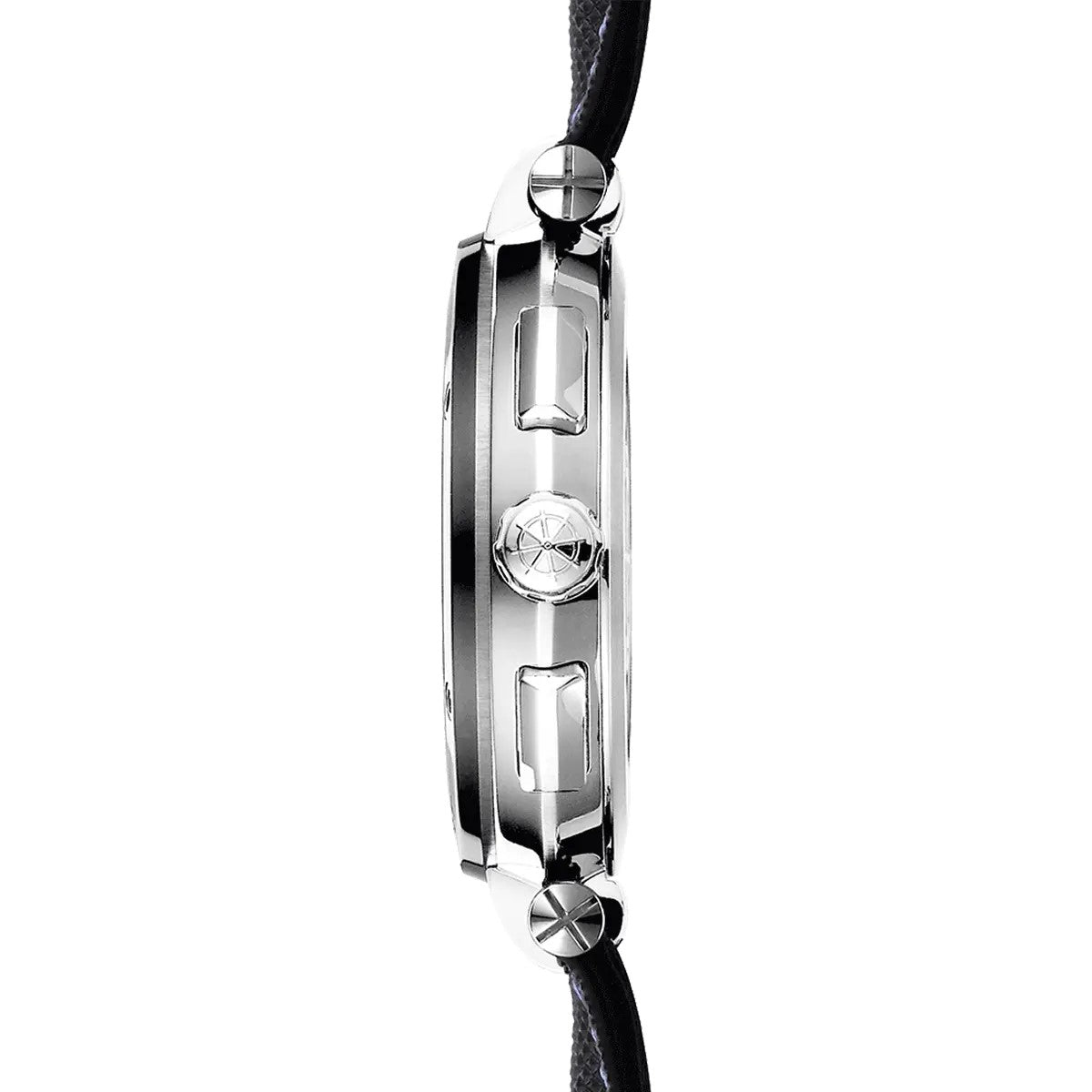 エルブラン HERBELIN ニューポート NEWPORT 43mm 腕時計 メンズ クオーツ クロノグラフ H37688AG65 ラウンド ファブリックベルト ブルー【60回分割手数料無料！】