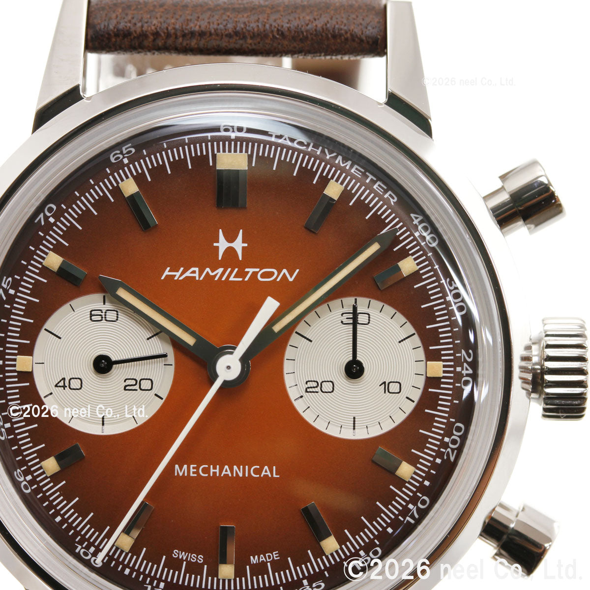 ハミルトン HAMILTON アメリカン クラシック イントラマティック クロノグラフ H H38429591 腕時計 手巻き【2026 新作】【正規品】【60回分割手数料無料！】