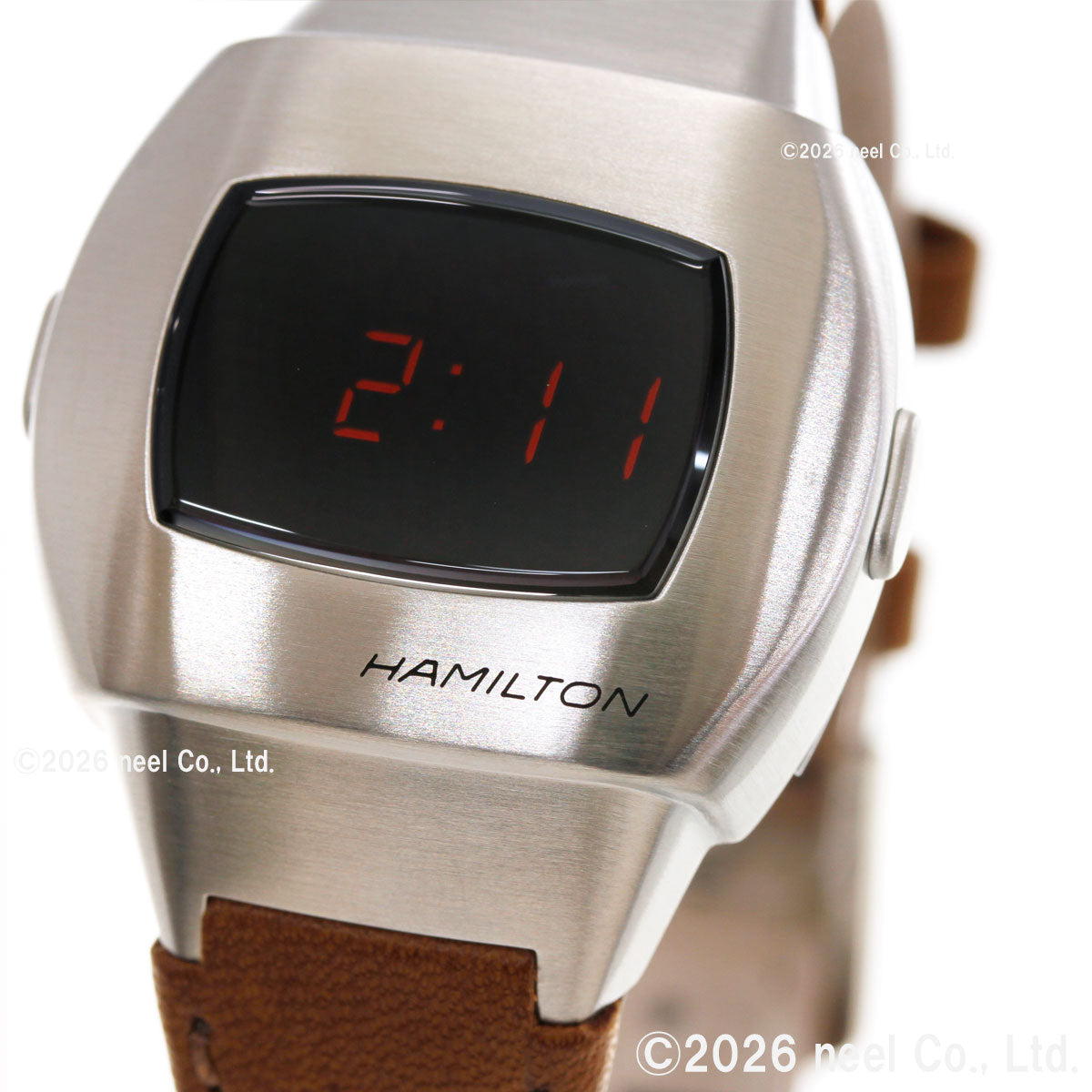 ハミルトン HAMILTON アメリカン クラシック PSR 74 デジタル クォーツ H52304530 腕時計 AMERICAN CLASSIC【正規品】【60回分割手数料無料！】