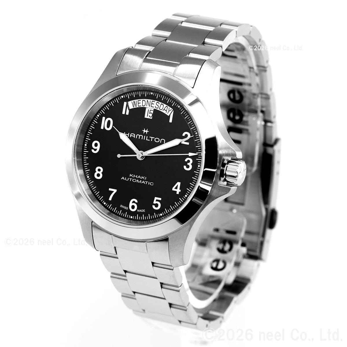 ハミルトン HAMILTON カーキ フィールド キング デイデイト オート 40mm H64475131 腕時計 自動巻き KHAKI FIELD【2026 新作】【正規品】【60回分割手数料無料！】