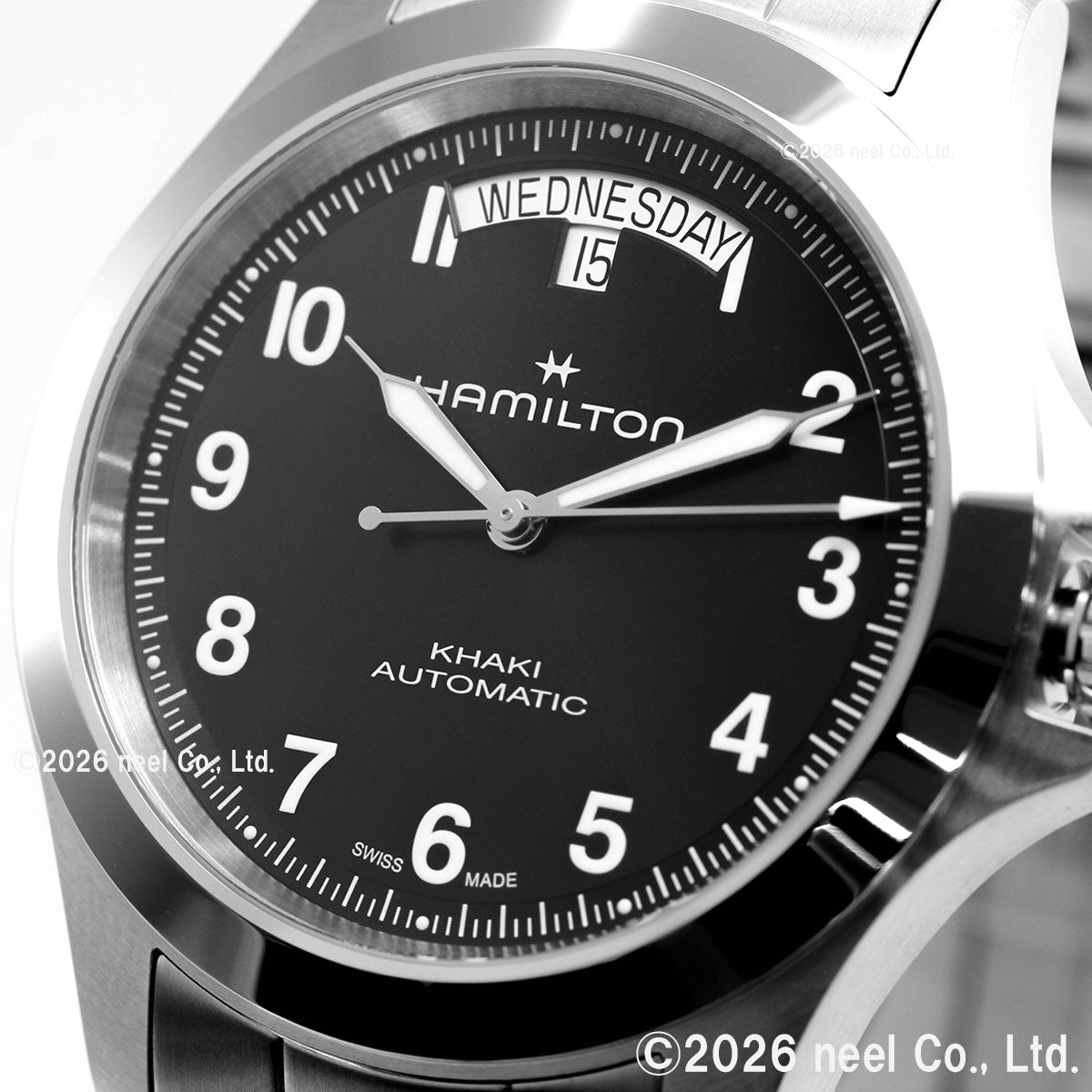 ハミルトン HAMILTON カーキ フィールド キング デイデイト オート 40mm H64475131 腕時計 自動巻き KHAKI FIELD【2026 新作】【正規品】【60回分割手数料無料！】