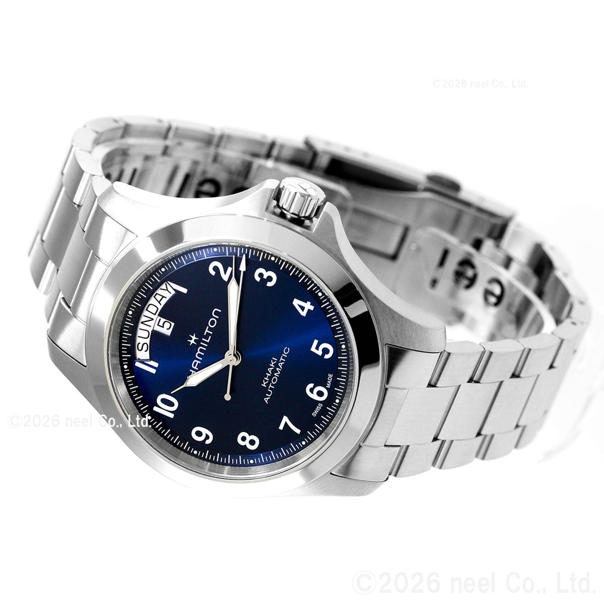 ハミルトン HAMILTON カーキ フィールド キング デイデイト オート 40mm H64475140 腕時計 自動巻き KHAKI FIELD【2026 新作】【正規品】【60回分割手数料無料！】