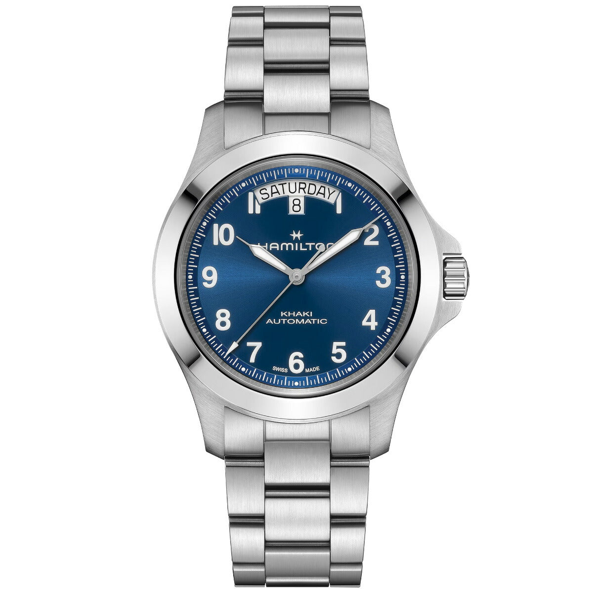 ハミルトン HAMILTON カーキ フィールド キング デイデイト オート 40mm H64475140 腕時計 自動巻き KHAKI FIELD【2026 新作】【正規品】【60回分割手数料無料！】