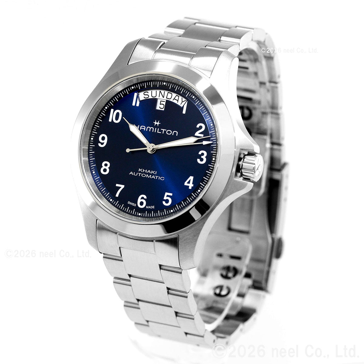 ハミルトン HAMILTON カーキ フィールド キング デイデイト オート 40mm H64475140 腕時計 自動巻き KHAKI FIELD【2026 新作】【正規品】【60回分割手数料無料！】