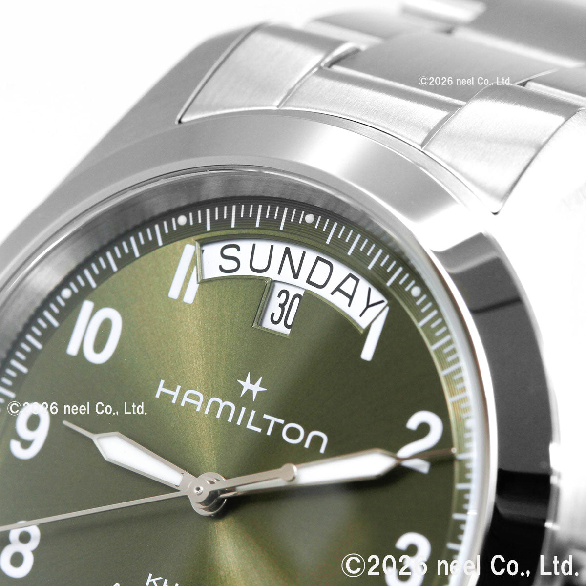 ハミルトン HAMILTON カーキ フィールド キング デイデイト オート 40mm H64475160 腕時計 自動巻き KHAKI FIELD【2026 新作】【正規品】【60回分割手数料無料！】