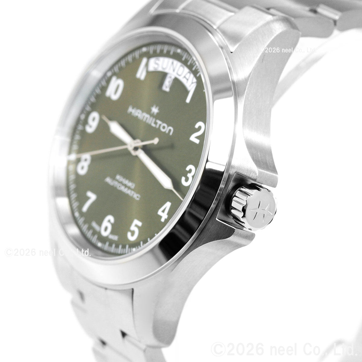 ハミルトン HAMILTON カーキ フィールド キング デイデイト オート 40mm H64475160 腕時計 自動巻き KHAKI FIELD【2026 新作】【正規品】【60回分割手数料無料！】