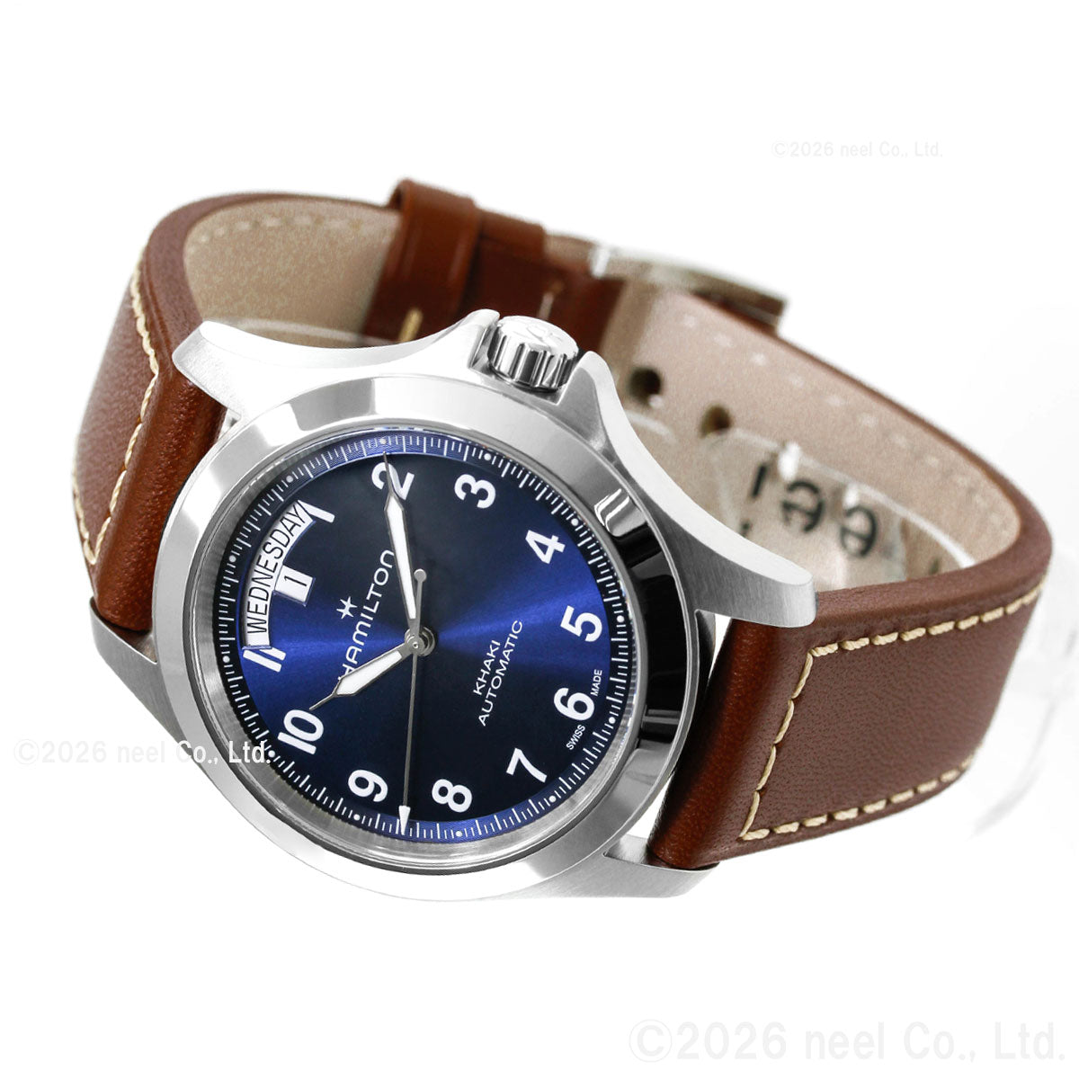ハミルトン HAMILTON カーキ フィールド キング デイデイト オート 40mm H64475540 腕時計 自動巻き KHAKI FIELD【2026 新作】【正規品】【60回分割手数料無料！】
