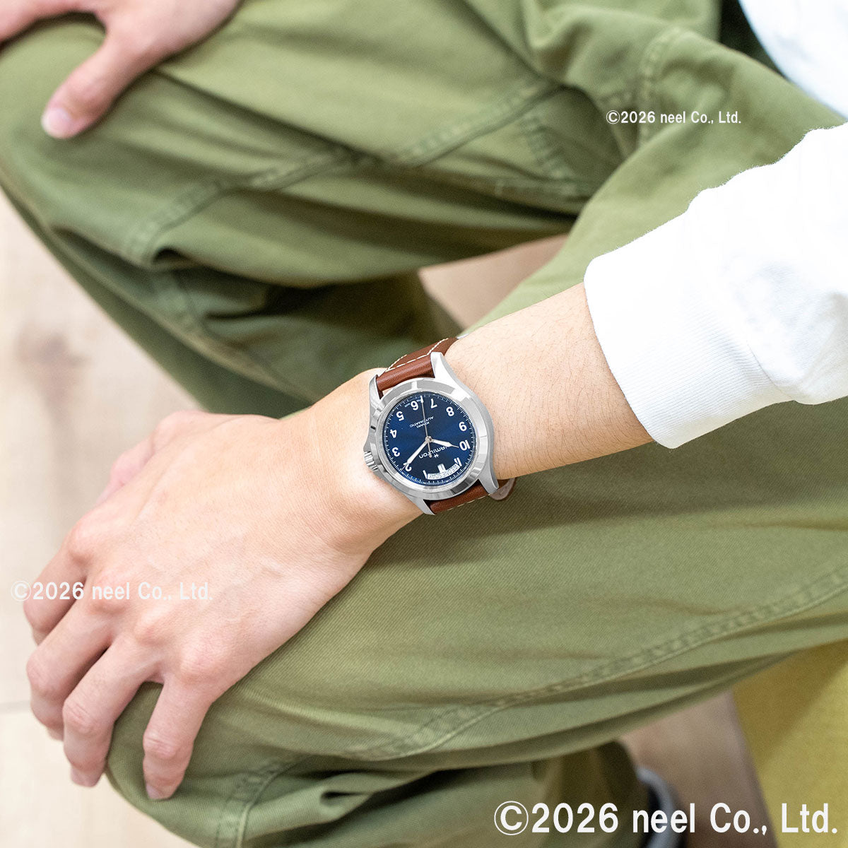 ハミルトン HAMILTON カーキ フィールド キング デイデイト オート 40mm H64475540 腕時計 自動巻き KHAKI FIELD【2026 新作】【正規品】【60回分割手数料無料！】