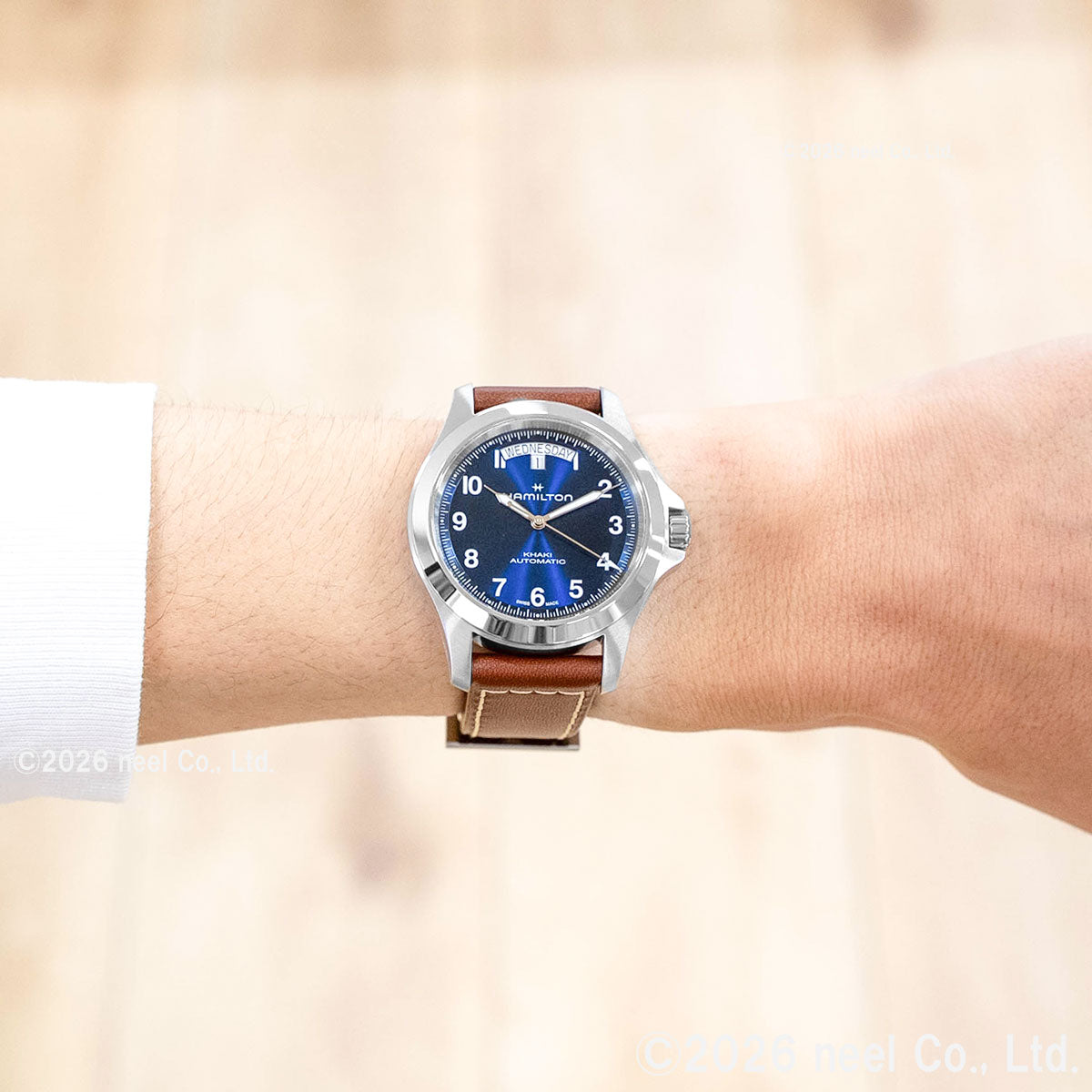 ハミルトン HAMILTON カーキ フィールド キング デイデイト オート 40mm H64475540 腕時計 自動巻き KHAKI FIELD【2026 新作】【正規品】【60回分割手数料無料！】