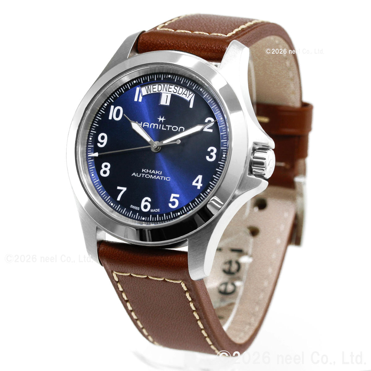 ハミルトン HAMILTON カーキ フィールド キング デイデイト オート 40mm H64475540 腕時計 自動巻き KHAKI FIELD【2026 新作】【正規品】【60回分割手数料無料！】