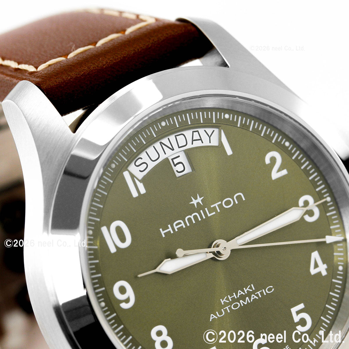 ハミルトン HAMILTON カーキ フィールド キング デイデイト オート 40mm H64475560 腕時計 自動巻き KHAKI FIELD【2026 新作】【正規品】【60回分割手数料無料！】