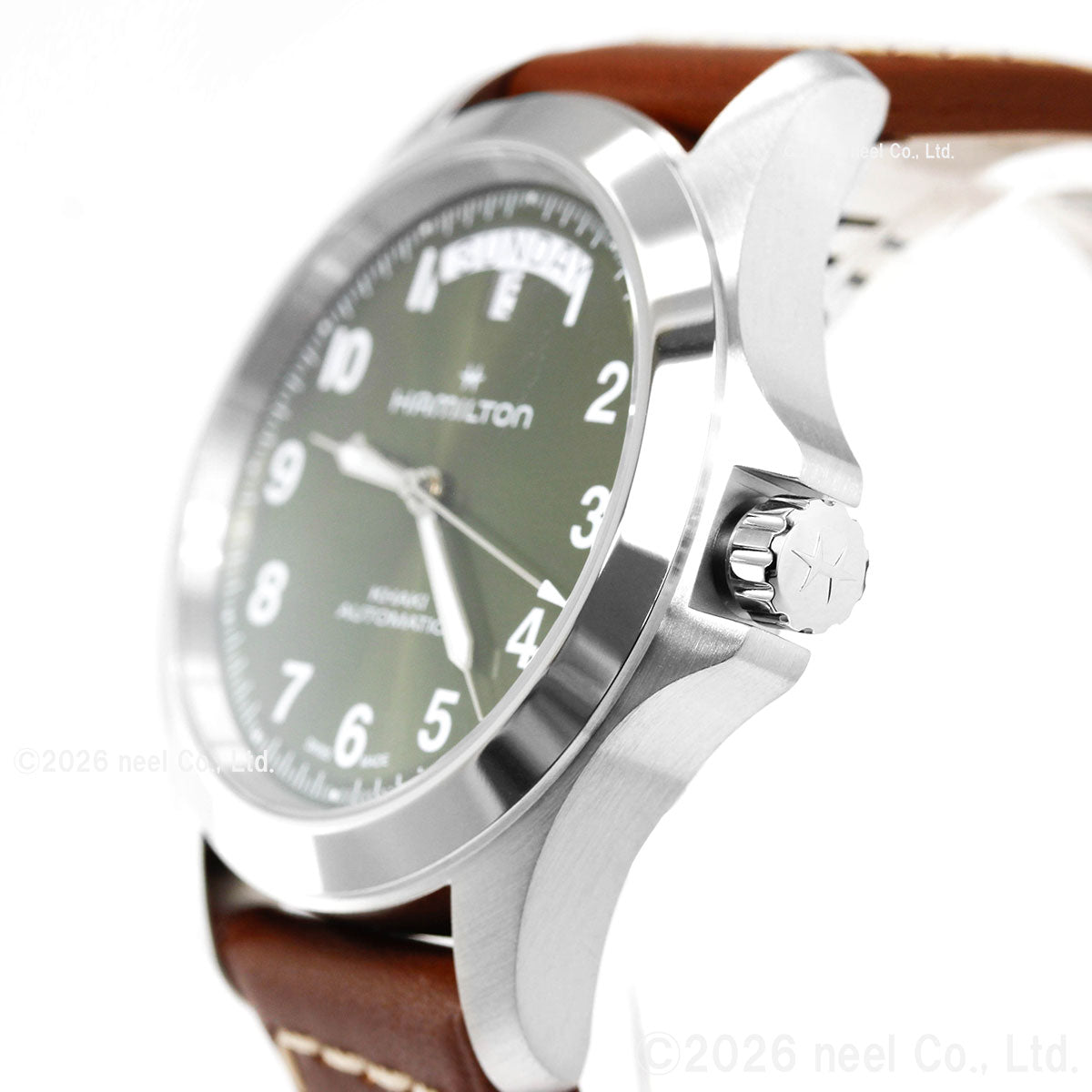 ハミルトン HAMILTON カーキ フィールド キング デイデイト オート 40mm H64475560 腕時計 自動巻き KHAKI FIELD【2026 新作】【正規品】【60回分割手数料無料！】