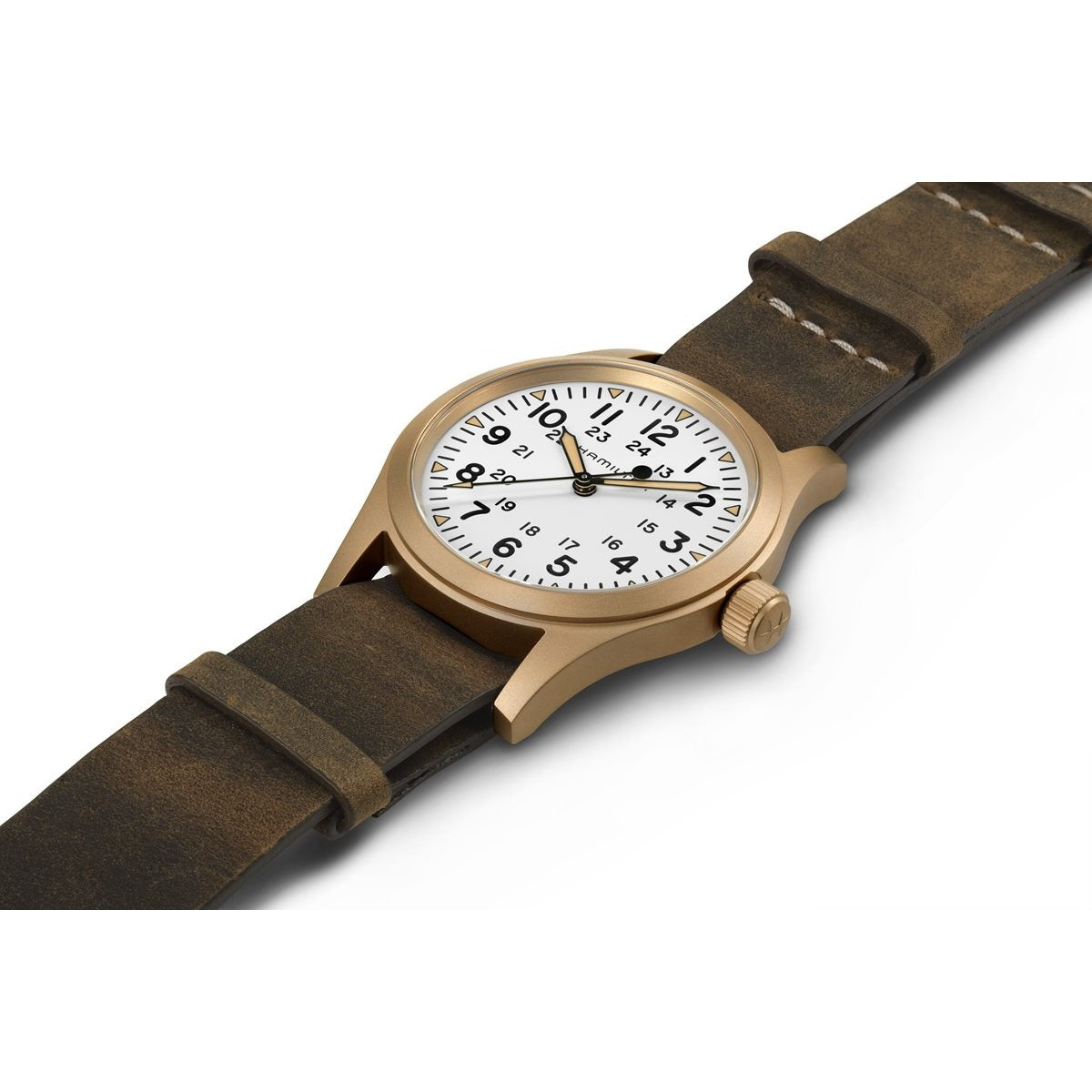 ハミルトン HAMILTON カーキ フィールド メカ ブロンズ H69459510 腕時計 メンズ レディース 手巻き KHAKI FIELD MECHANICAL BRONZE【正規品】【60回分割手数料無料！】
