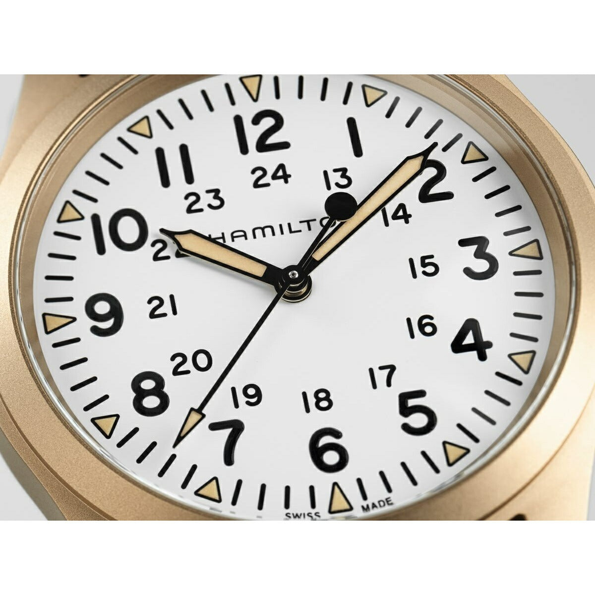 ハミルトン HAMILTON カーキ フィールド メカ ブロンズ H69459510 腕時計 メンズ レディース 手巻き KHAKI FIELD MECHANICAL BRONZE【正規品】【60回分割手数料無料！】