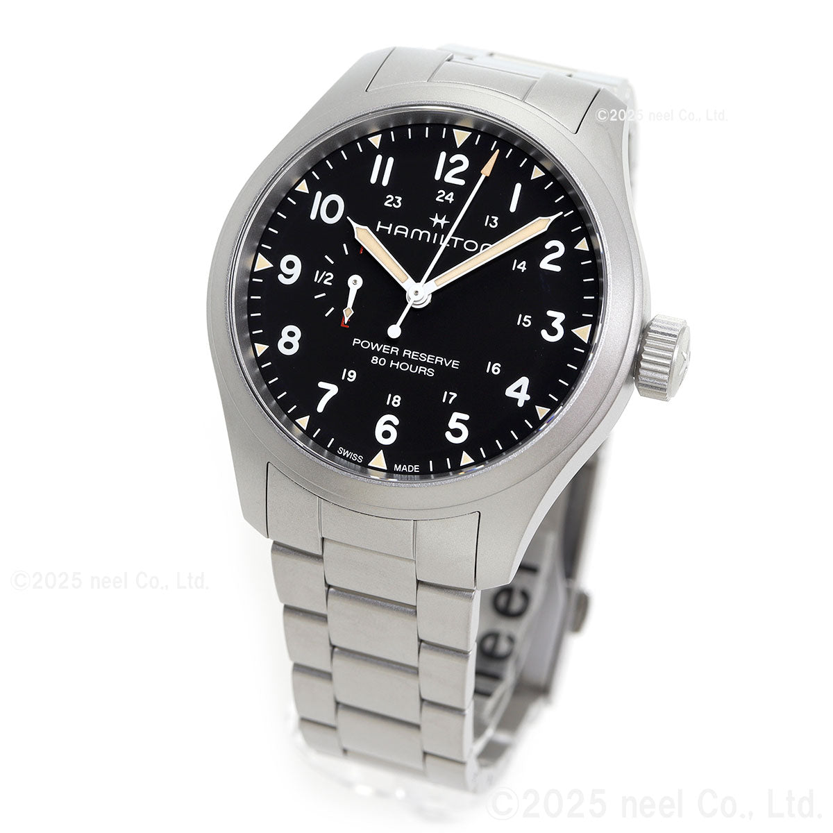 ハミルトン HAMILTON カーキ フィールド メカニカル パワーリザーブ H69509130 腕時計 手巻き 機械式 KHAKI FIELD【2025 新作】【正規品】【60回分割手数料無料！】