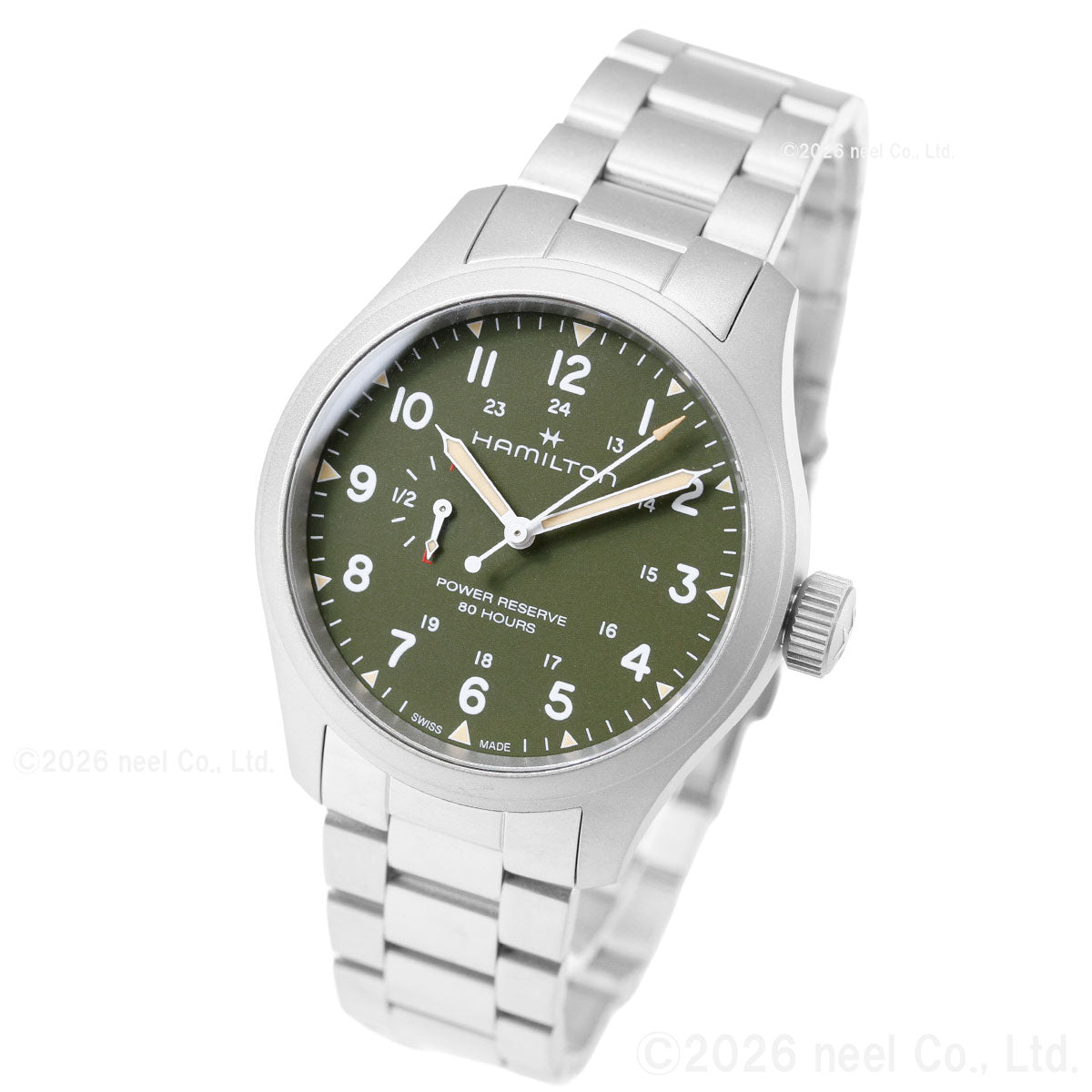 ハミルトン HAMILTON カーキ フィールド メカ パワーリザーブ H69509160 腕時計 メンズ 機械式 手巻き KHAKI FIELD【2026 新作】【正規品】【60回分割手数料無料！】