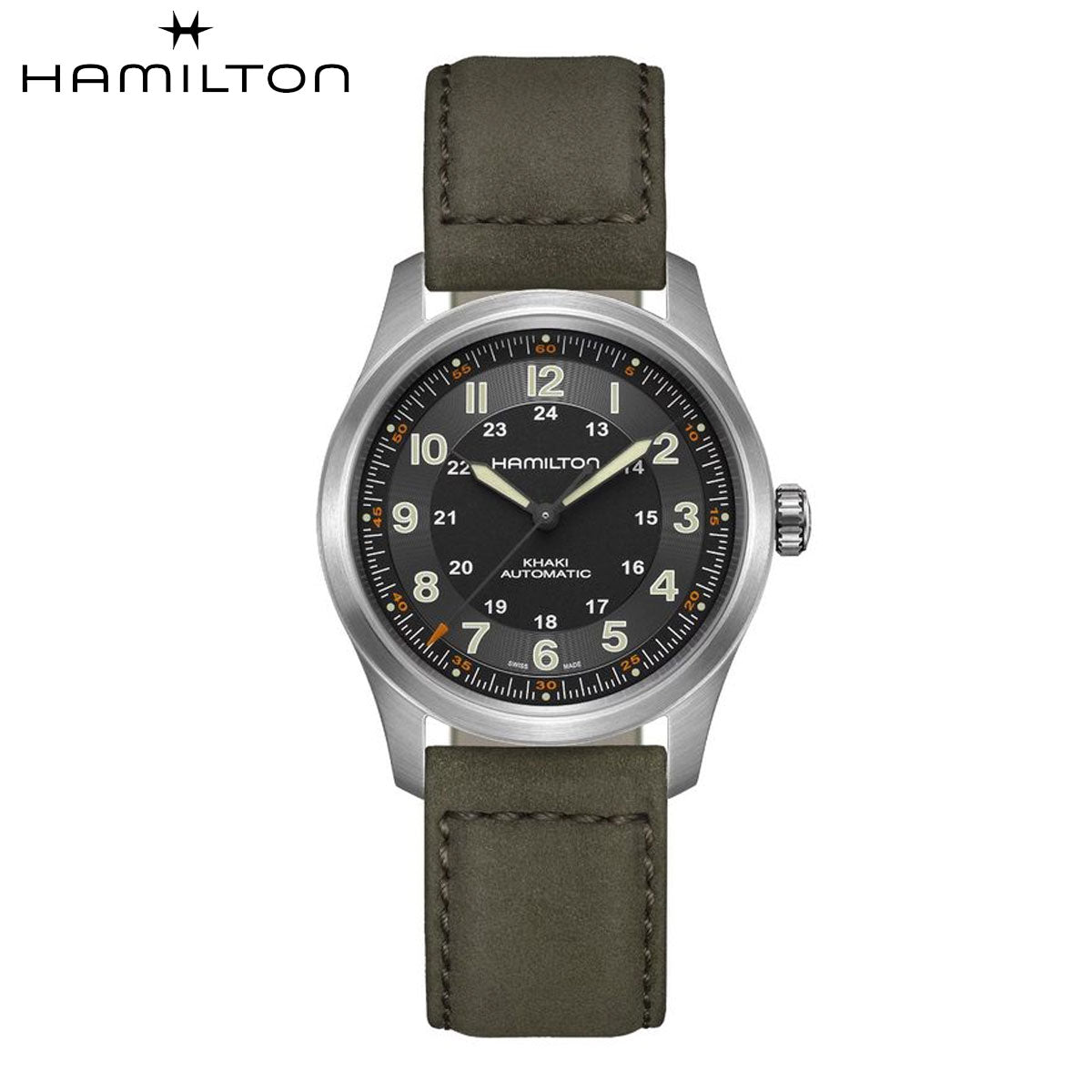 【正規品】ハミルトン HAMILTON カーキ フィールド チタニウム オート H70205830 腕時計 メンズ 自動巻き TITANIUM AUTO【36回分割手数料無料！】