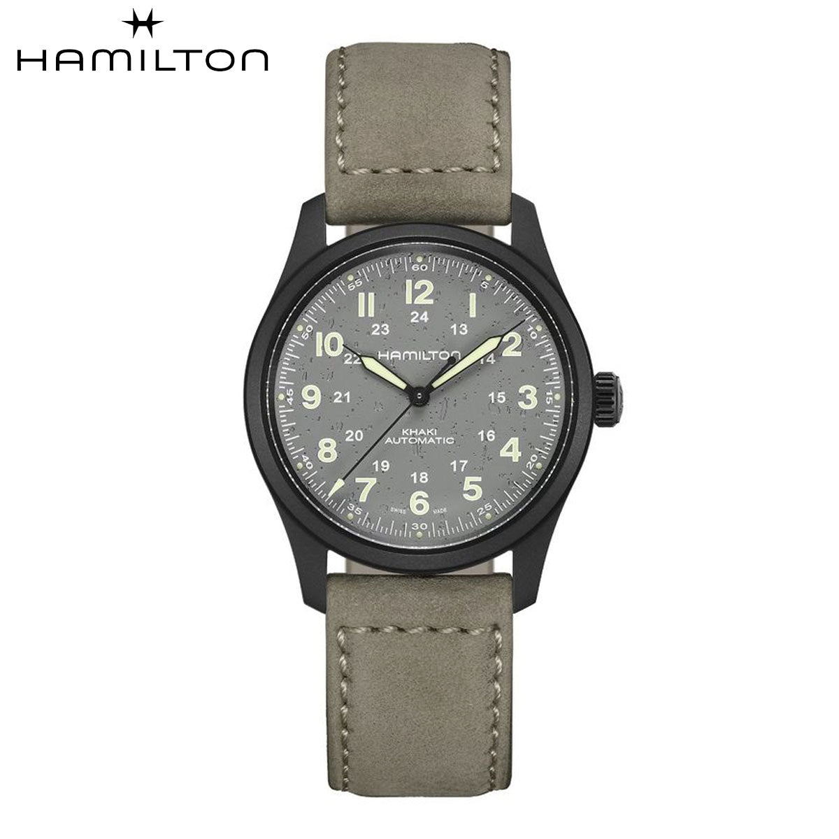 【正規品】ハミルトン HAMILTON カーキ フィールド チタニウム オート H70215880 腕時計 メンズ 自動巻き TITANIUM AUTO【36回分割手数料無料！】