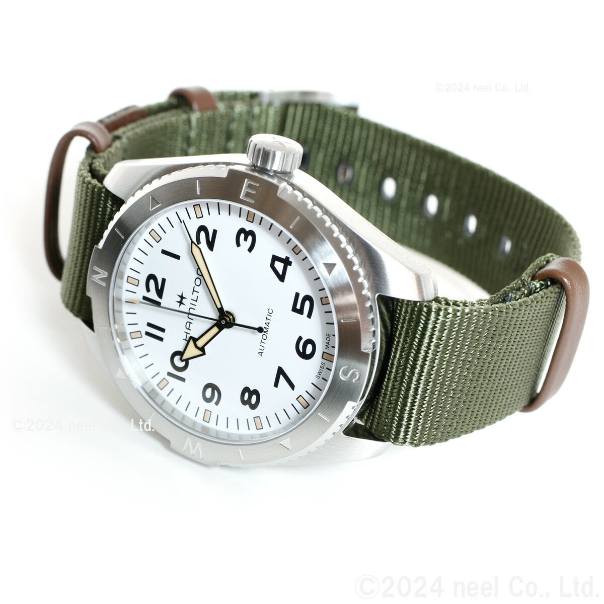 【正規品】ハミルトン HAMILTON カーキ フィールド エクスペディション H70315910 腕時計 メンズ 自動巻き KHAKI FIELD AUTO EXPEDITION【2024 新作】【36回無金利ローン】