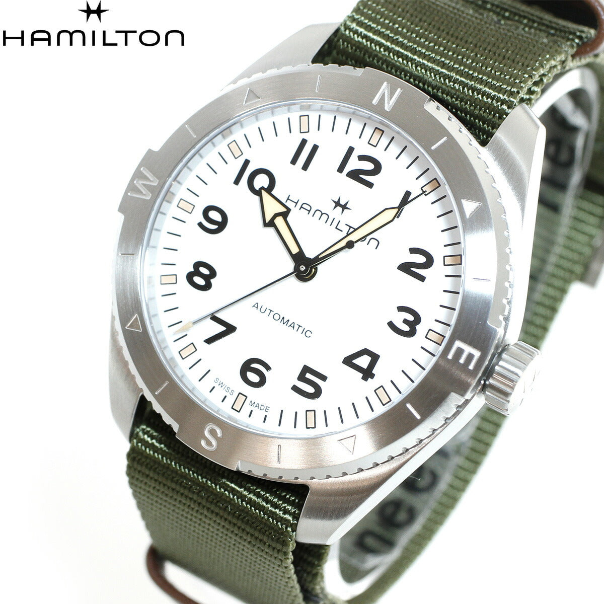 【正規品】ハミルトン HAMILTON カーキ フィールド エクスペディション H70315910 腕時計 メンズ 自動巻き KHAKI FIELD AUTO EXPEDITION【2024 新作】【36回無金利ローン】