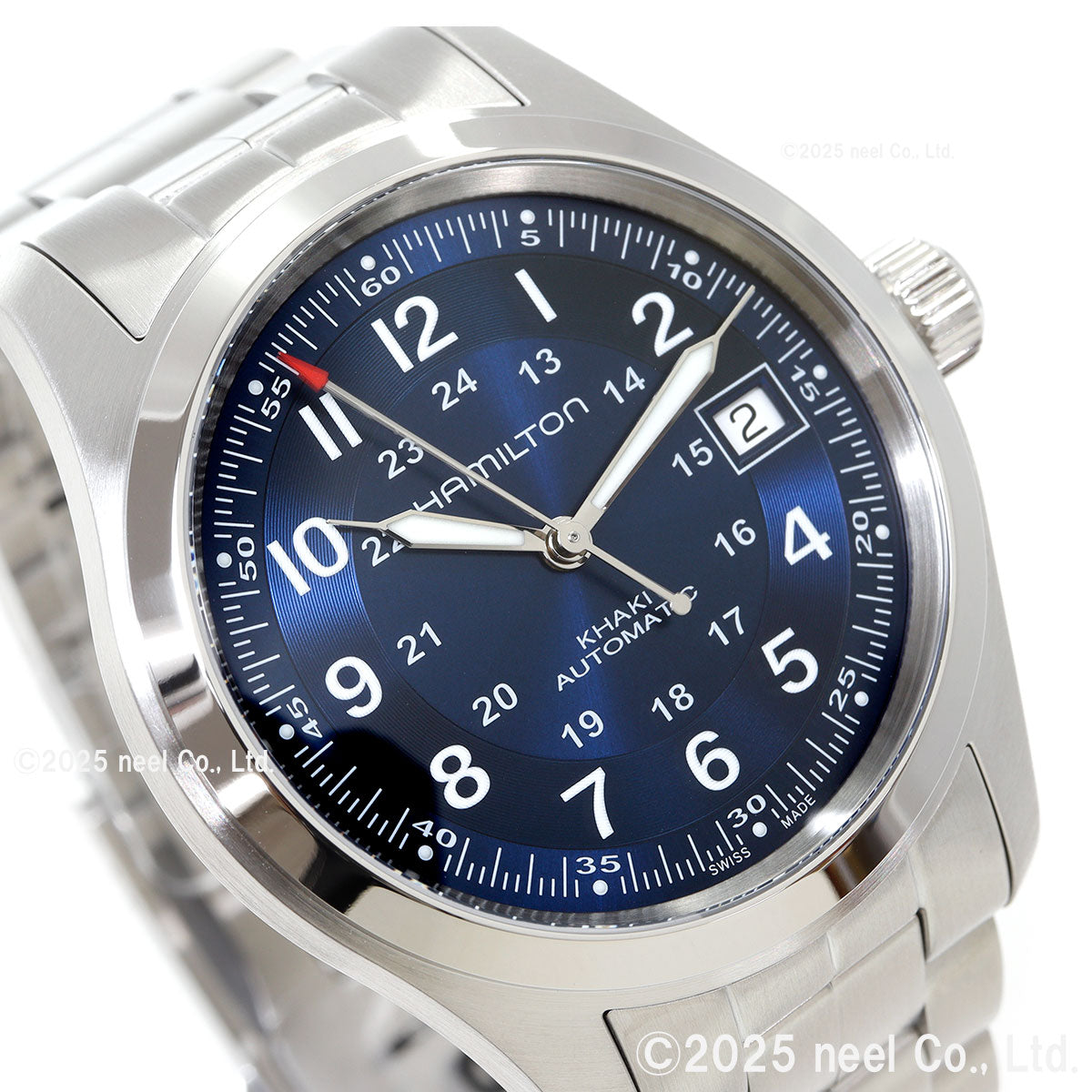 ハミルトン HAMILTON カーキ フィールド オート 38MM H70455140 腕時計 メンズ レディース 自動巻き KHAKI FIELD AUTO 38MM【2025 新作】【正規品】【60回分割手数料無料！】