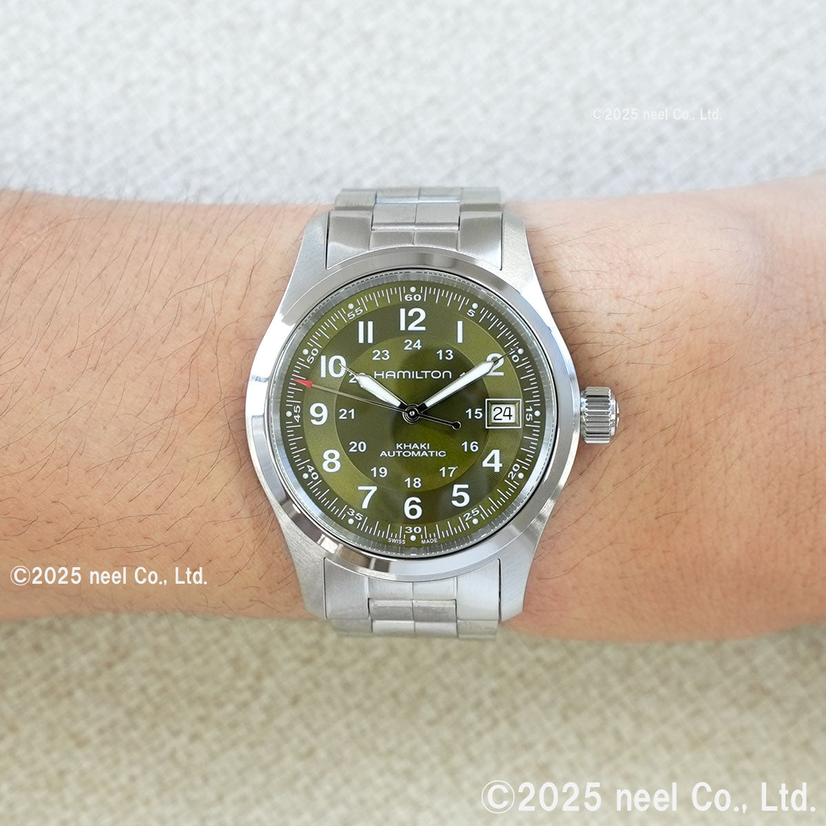 ハミルトン HAMILTON カーキ フィールド オート 38MM H70455160 腕時計 メンズ レディース 自動巻き KHAKI FIELD AUTO 38MM【2025 新作】【正規品】【60回分割手数料無料！】